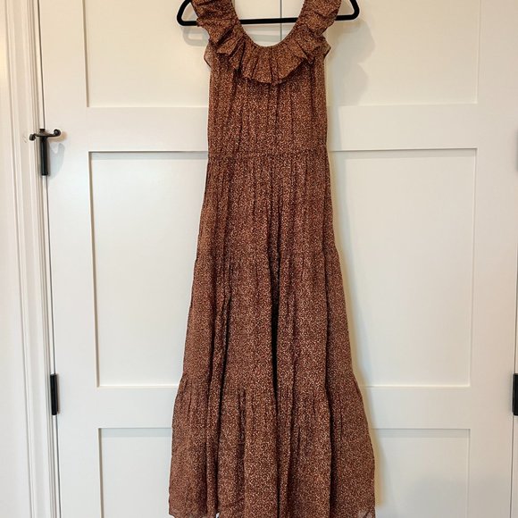 Doen Yarrow Ruffle Floral Dress- Size S - Picture 8 of 8